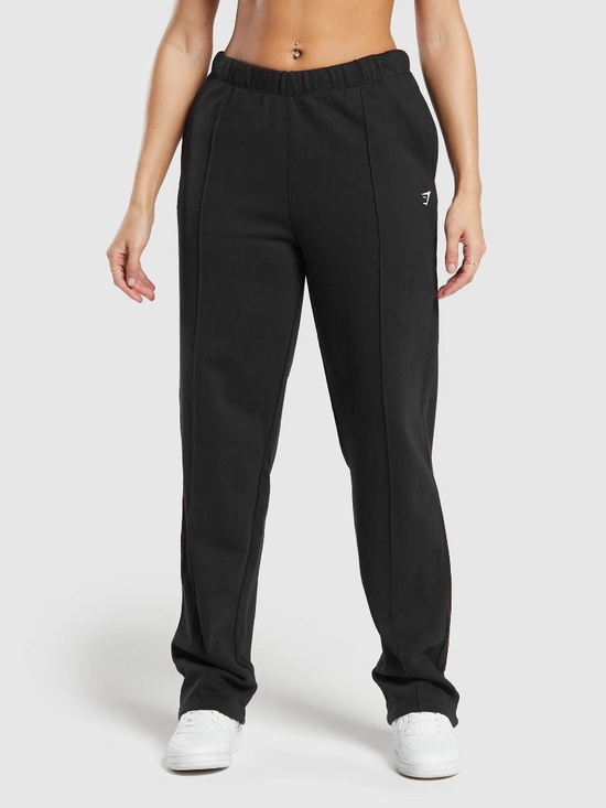 Gymshark Pants - Gymshark Black Lifting Straight Leg Joggers size Large